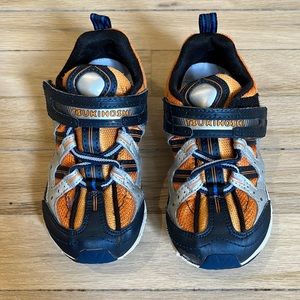 Tsukihoshi Navy/Orange sneakers- size 9.5T